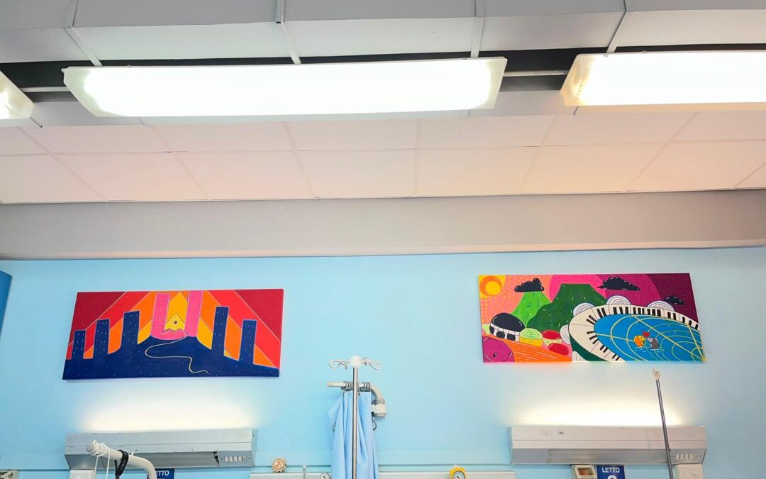 L’arte che cura – Tele per UOC di Chirurgia Generale e dell’Obesita’
